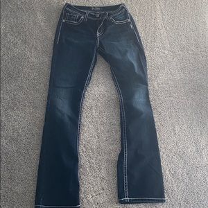 Women’s silver jeans 29 x 35